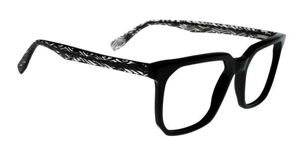 Black_&_White_Wayfarer_Shaped_Premium_Acetate_Full_Rim_Lightweight_Premium_Eye_Frames_For_Unisex_|_Blue_Ray_Zero_Power