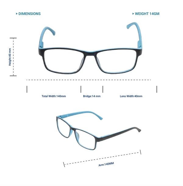 Black_&_Sky_Blue_Square_Shape_Tr_Full_Rim_Frames_Lightweight_Eyeframes_And_Eyewear_For_Unisex_|_Blue_Ray_Zero_Power