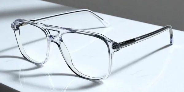 Transparent_White_Aviator_Shaped_Premium_Acetate_Full_Rim_Lightweight_Premium_Eye_Frames_For_Unisex_|_Blue_Ray_Zero_Power