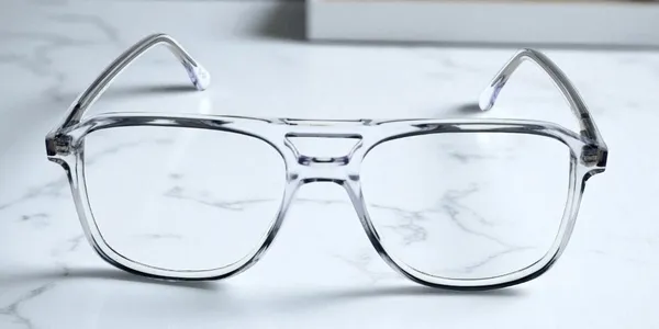 Transparent_White_Aviator_Shaped_Premium_Acetate_Full_Rim_Lightweight_Premium_Eye_Frames_For_Unisex_|_Blue_Ray_Zero_Power
