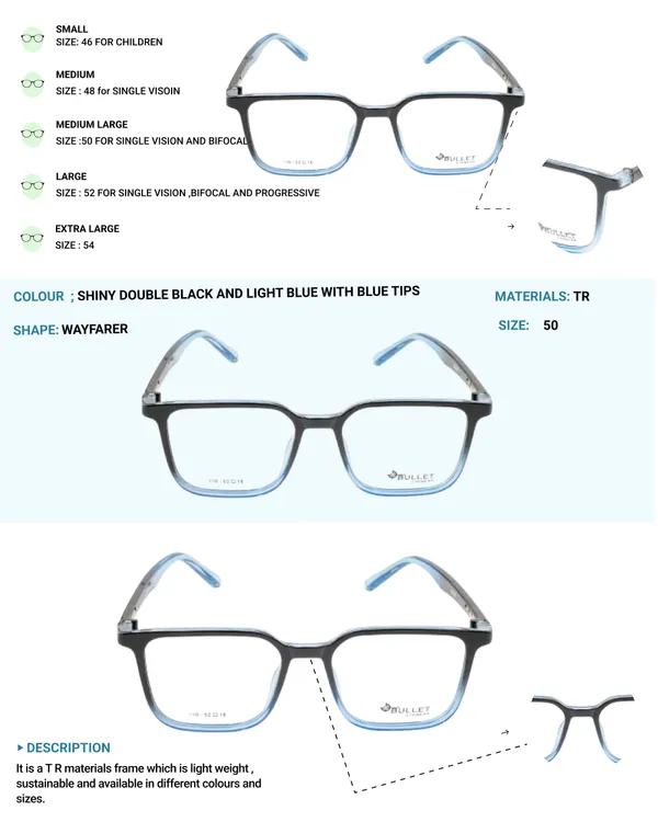 Black_&_Light_Blue_Tr_Full_Rim_Glossy_Finished_Double_Eye_Frames_For_Unisex_|_Blue_Ray_Zero_Power
