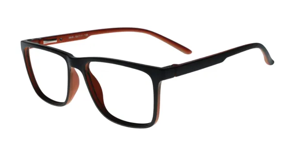 Black_&_Orange_Square_Shape_Tr_Full_Rim_Frames_Lightweight_Eyeframes_And_Eyewear_For_Unisex_|_Blue_Ray_Zero_Power