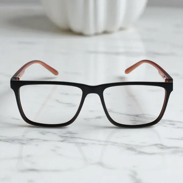 Black_&_Orange_Square_Shape_Tr_Full_Rim_Frames_Lightweight_Eyeframes_And_Eyewear_For_Unisex_|_Blue_Ray_Zero_Power