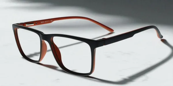 Black_&_Orange_Square_Shape_Tr_Full_Rim_Frames_Lightweight_Eyeframes_And_Eyewear_For_Unisex_|_Blue_Ray_Zero_Power