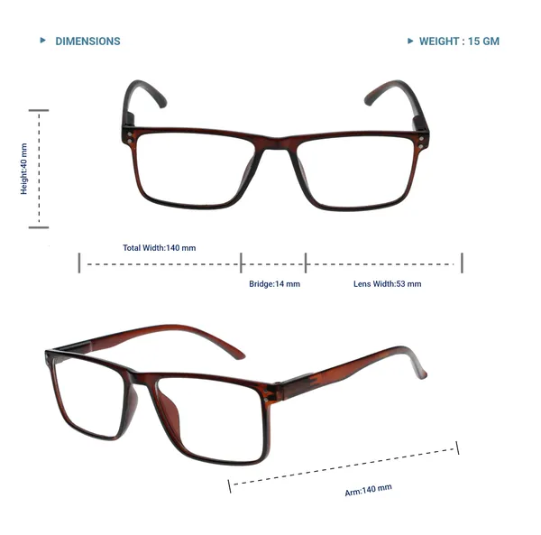 Brown_Square_Shape_Tr_Full_Rim_Frames_Lightweight_Eyeframes_And_Eyewear_For_Unisex_|_Blue_Ray_Zero_Power