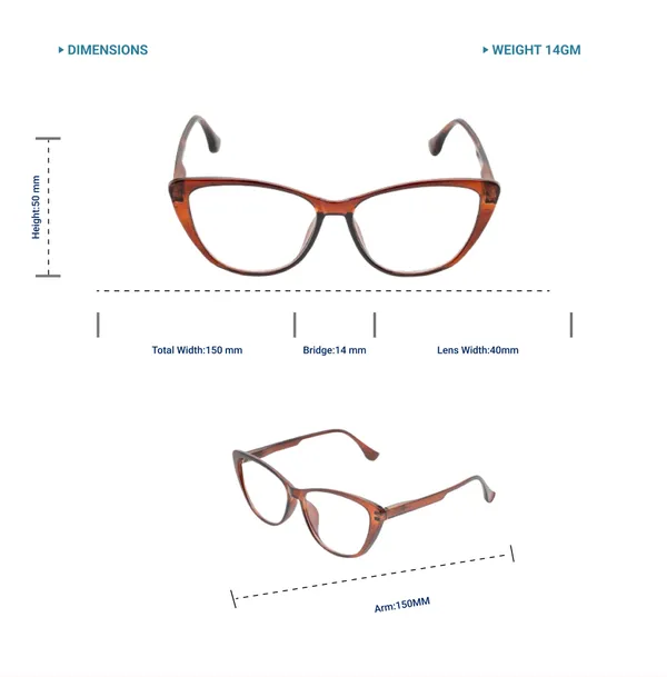 Brown_Tr_Full_Rim_Mat_Finish_Eye_Frames_For_Unisex_|_Blue_Ray_Zero_Power