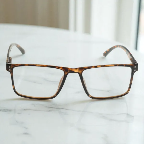 Dark_Brown_Square_Shape_Tr_Full_Rim_Frames_Lightweight_Eyeframes_And_Eyewear_For_Unisex_|_Blue_Ray_Zero_Power