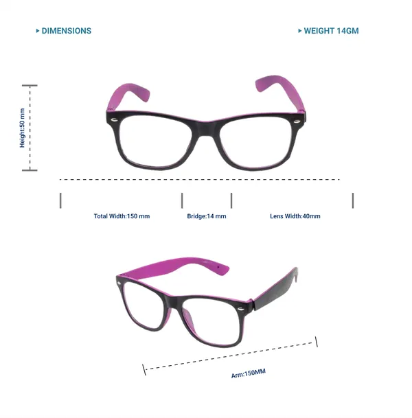 Black_&_Purple_Wayfarer_Shape_Tr_Full_Rim_Frames_Lightweight_Eyeframes_And_Eyewear_For_Unisex_|_Blue_Ray_Zero_Power