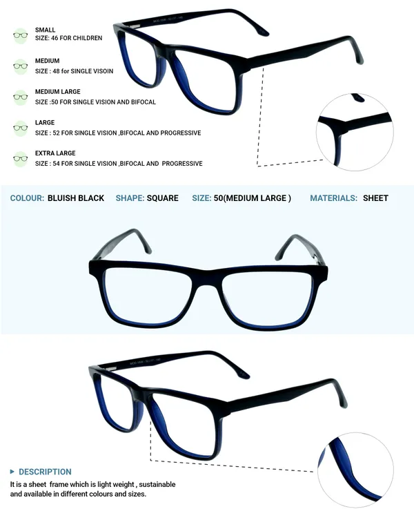 Bluish_Black_Square_Shaped_Premium_Acetate_Full_Rim_Lightweight_Premium_Eye_Frames_For_Unisex_|_Blue_Ray_Zero_Power