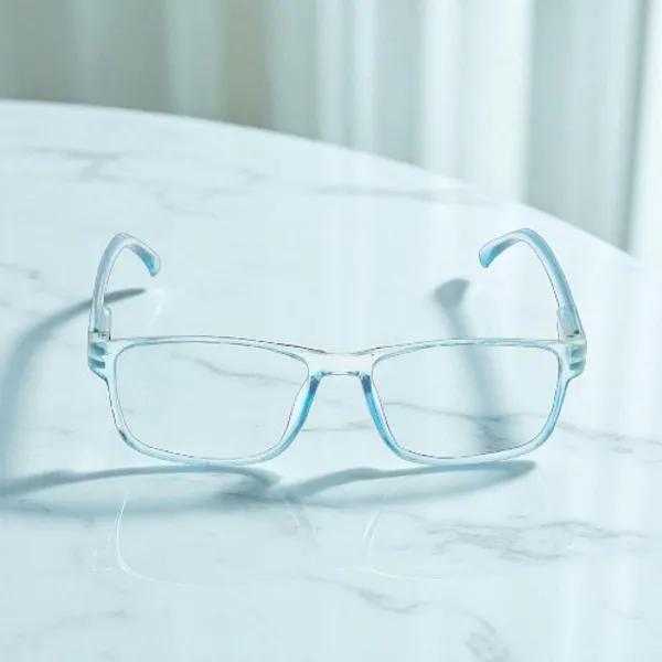 Transparent_&_Blue_Recatngle_Shape_Tr_Full_Rim_Frames_Lightweight_Eyeframes_And_Eyewear_For_Unisex_|_Blue_Ray_Zero_Power