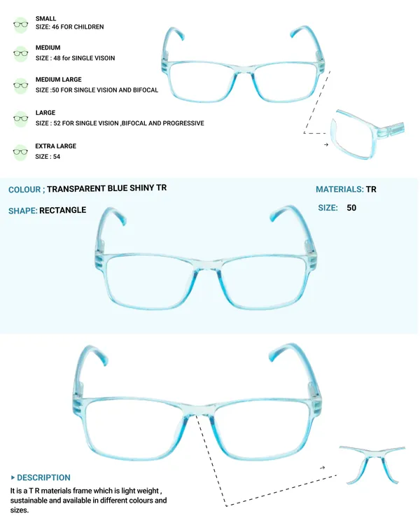 Transparent_&_Blue_Recatngle_Shape_Tr_Full_Rim_Frames_Lightweight_Eyeframes_And_Eyewear_For_Unisex_|_Blue_Ray_Zero_Power