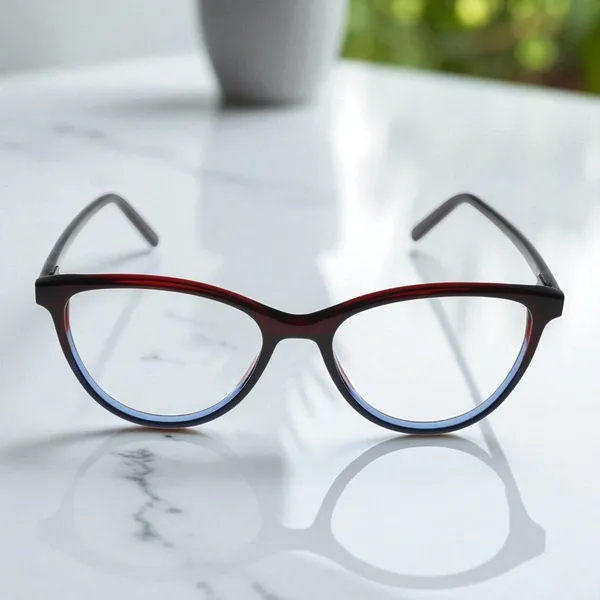 Black_&_Blue_Cat_Eye_Shaped_Premium_Acetate_Full_Rim_Women_Lightweight_Premium_Eye_Frames_For_Unisex_|_Blue_Ray_Zero_Power