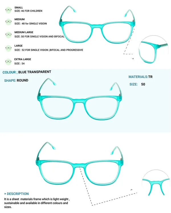 Blue_Transparent_Round_Shaped_Premium_Acetate_Full_Rim_Lightweight_Premium_Eye_Frames_For_Unisex_|_Blue_Ray_Zero_Power