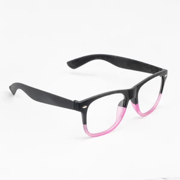 Black_&_Pink_Wayfarer_Shape_Tr_Full_Rim_Frames_Lightweight_Eyeframes_And_Eyewear_For_Unisex_|_Blue_Ray_Zero_Power