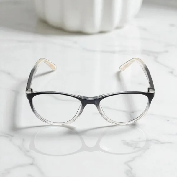 Black_&_White_Cat_Eye_Shape_Tr_Full_Rim_Frames_For_Girls_Lightweight_Eyeframes_And_Eyewear_For_Unisex_|_Blue_Ray_Zero_Power