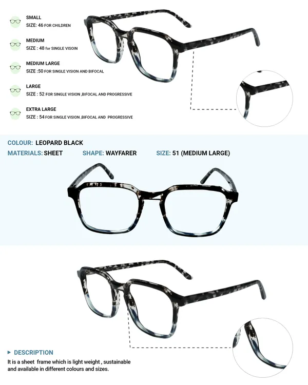 Black_Wayfarer_Shaped_Premium_Acetate_Full_Rim_Lightweight_Premium_Eye_Frames_For_Unisex_|_Blue_Ray_Zero_Power