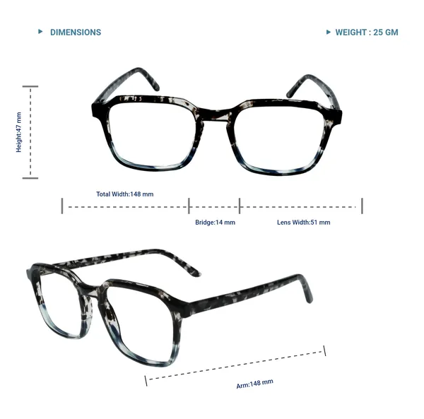 Black_Wayfarer_Shaped_Premium_Acetate_Full_Rim_Lightweight_Premium_Eye_Frames_For_Unisex_|_Blue_Ray_Zero_Power