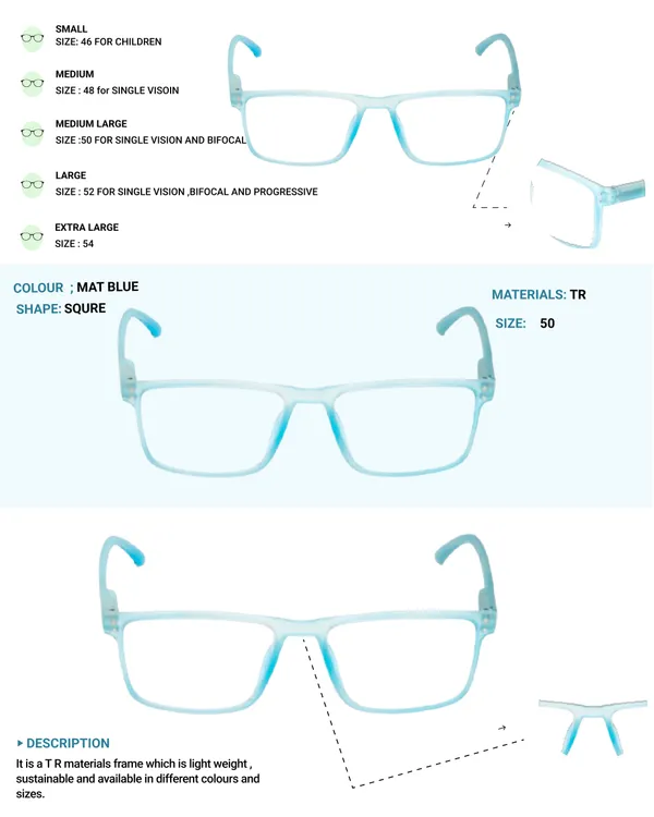Blue_Square_Shape_Tr_Full_Rim_Frames_Lightweight_Eyeframes_And_Eyewear_For_Unisex_|_Blue_Ray_Zero_Power