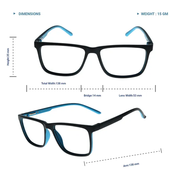 Black_&_Sky_Blue_Square_Shape_Tr_Full_Rim_Frames_Lightweight_Eyeframes_And_Eyewear_For_Unisex_|_Blue_Ray_Zero_Power