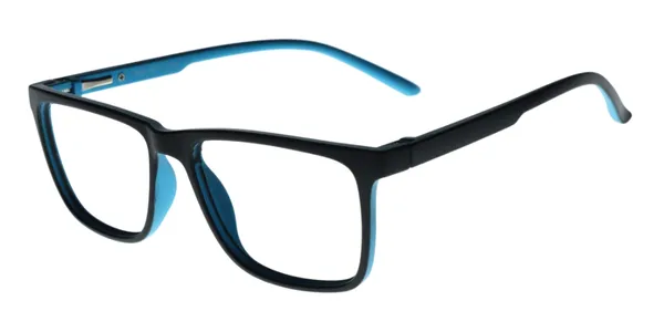 Black_&_Sky_Blue_Square_Shape_Tr_Full_Rim_Frames_Lightweight_Eyeframes_And_Eyewear_For_Unisex_|_Blue_Ray_Zero_Power