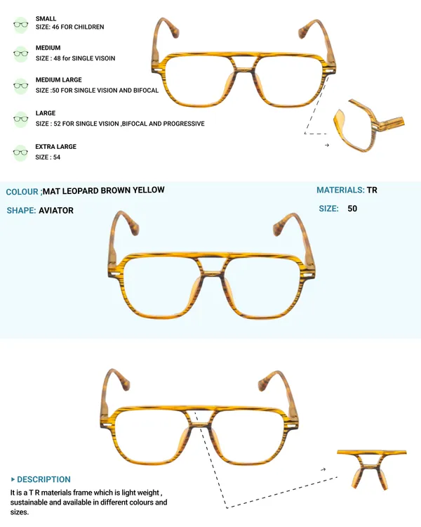 Brown_&_Yellow_Tr_Full_Rim_Glossy_Finished_Transparent_Eye_Frames_For_Unisex_|_Blue_Ray_Zero_Power
