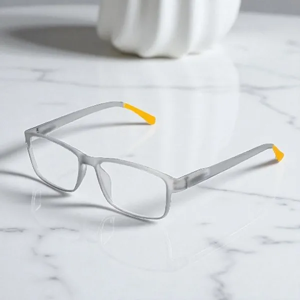 Gray_&_Transparent_&_Yellow_Recatngle_Shape_Tr_Full_Rim_Frames_Lightweight_Eyeframes_And_Eyewear_For_Unisex_|_Blue_Ray_Zero_Power
