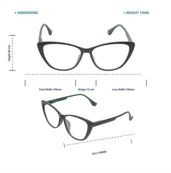 Black_&_Olive_Green_Tr_Full_Rim_Eye_Frames_For_Unisex_|_Blue_Ray_Zero_Power