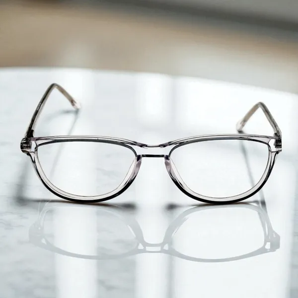 Transparent_White_Cat_Eye_Shaped_Premium_Acetate_Full_Rim_Women_Lightweight_Premium_Eye_Frames_For_Unisex_|_Blue_Ray_Zero_Power