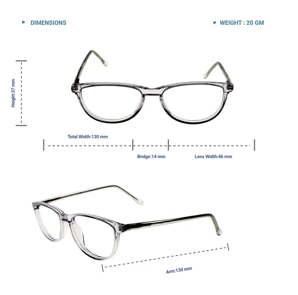 Transparent_White_Cat_Eye_Shaped_Premium_Acetate_Full_Rim_Women_Lightweight_Premium_Eye_Frames_For_Unisex_|_Blue_Ray_Zero_Power