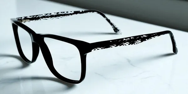 Black_&_White_Square_Shaped_Premium_Acetate_Full_Rim_Lightweight_Premium_Eye_Frames_For_Unisex_|_Blue_Ray_Zero_Power