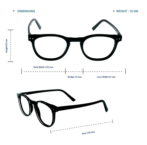 Black_Round_Shaped_Premium_Acetate_Full_Rim_Lightweight_Premium_Eye_Frames_For_Unisex_|_Blue_Ray_Zero_Power
