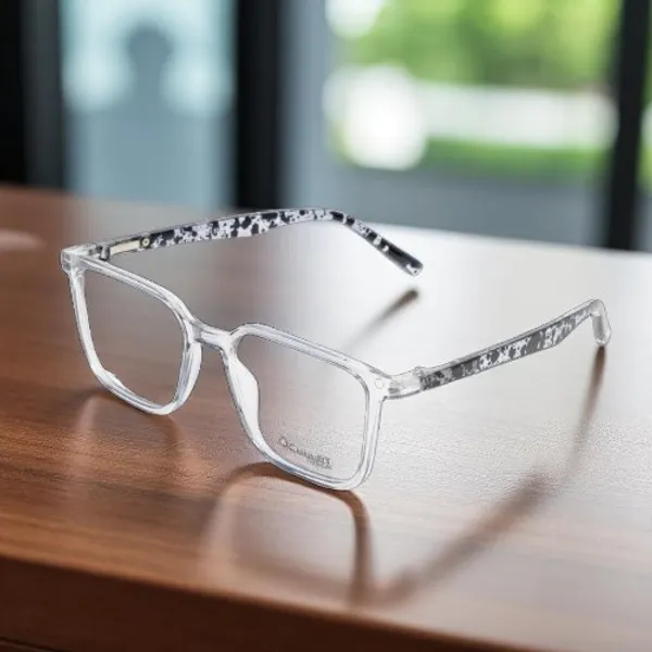 Gray_&_Black_Tr_Full_Rim_Mat_Finish_Eye_Frames_For_Unisex_|_Blue_Ray_Zero_Power