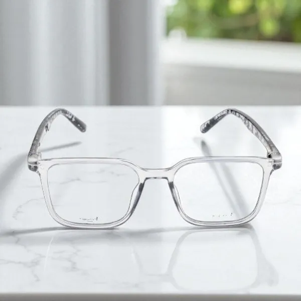 Gray_&_Black_Tr_Full_Rim_Mat_Finish_Eye_Frames_For_Unisex_|_Blue_Ray_Zero_Power