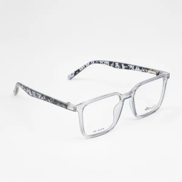Gray_&_Black_Tr_Full_Rim_Mat_Finish_Eye_Frames_For_Unisex_|_Blue_Ray_Zero_Power