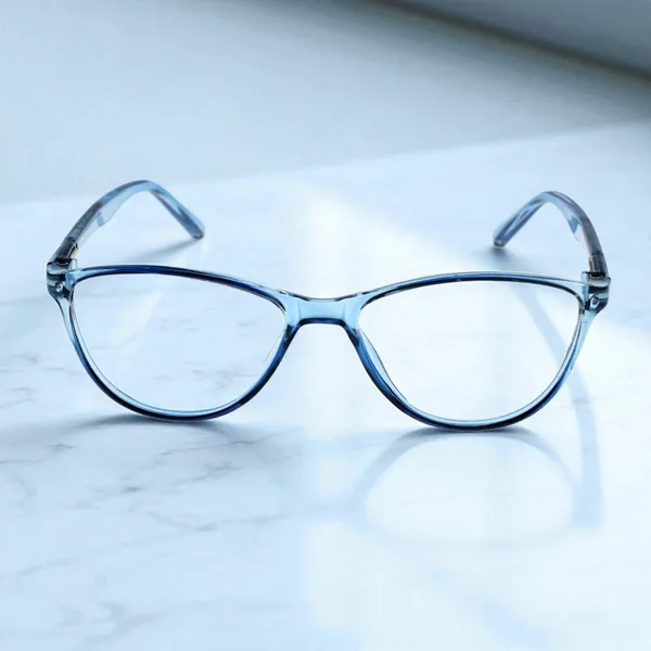 Transparent_&_Blue_Cat_Eye_Shape_Tr_Full_Rim_Frames_For_Girls_Lightweight_Eyeframes_And_Eyewear_For_Unisex_|_Blue_Ray_Zero_Power