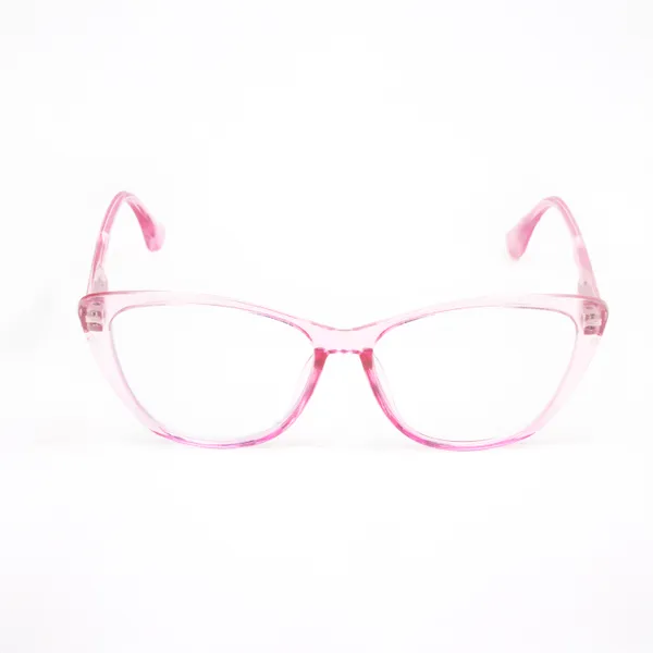 Transparent_&_Pink_Tr_Full_Rim_Xray_Finish_Mat_Finish_Eye_Frames_For_Unisex_|_Blue_Ray_Zero_Power