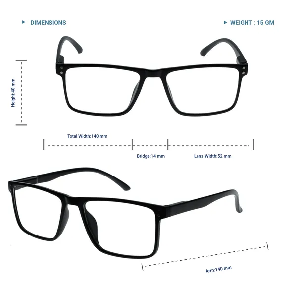 Black_Square_Shape_Tr_Full_Rim_Frames_Lightweight_Eyeframes_And_Eyewear_For_Unisex_|_Blue_Ray_Zero_Power