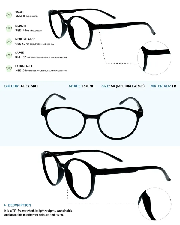 Grey_Round_Shape_Tr_Full_Rim_Frames_Lightweight_Eyeframes_And_Eyewear_For_Unisex_|_Blue_Ray_Zero_Power