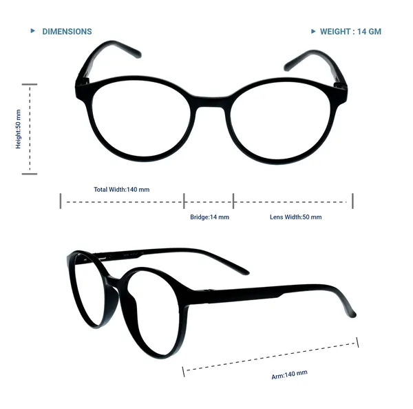 Grey_Round_Shape_Tr_Full_Rim_Frames_Lightweight_Eyeframes_And_Eyewear_For_Unisex_|_Blue_Ray_Zero_Power