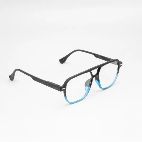Black_&_Blue_Tr_Full_Rim_Mat_Finish_Leopard_Print_Eye_Frames_For_Unisex_|_Blue_Ray_Zero_Power