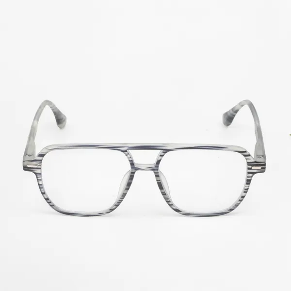 White_Tr_Full_Rim_Mat_Finish_Leopard_Print_Eye_Frames_For_Unisex_|_Blue_Ray_Zero_Power
