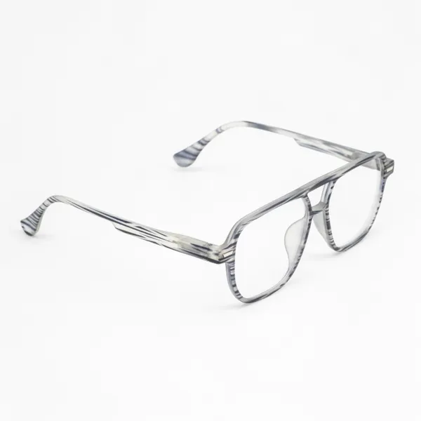 White_Tr_Full_Rim_Mat_Finish_Leopard_Print_Eye_Frames_For_Unisex_|_Blue_Ray_Zero_Power