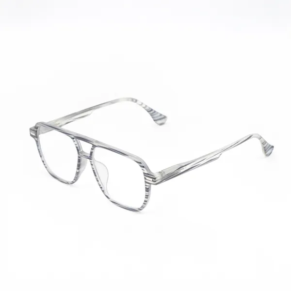 White_Tr_Full_Rim_Mat_Finish_Leopard_Print_Eye_Frames_For_Unisex_|_Blue_Ray_Zero_Power