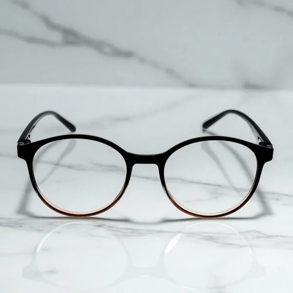Black_&_Light_Brown_Round_Shape_Tr_Full_Rim_Frames_Lightweight_Eyeframes_And_Eyewear_For_Unisex_|_Blue_Ray_Zero_Power