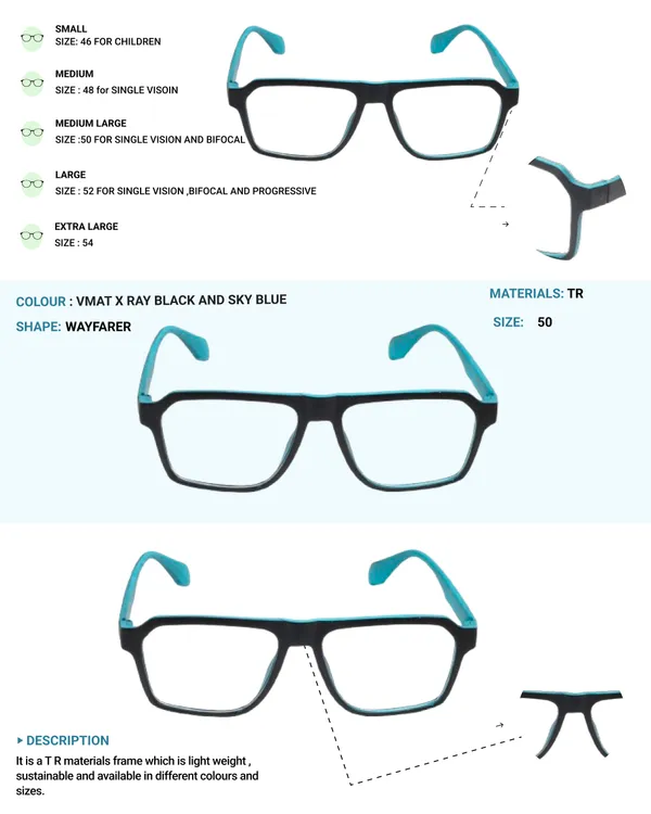 Black_&_Sky_Blue_Tr_Full_Rim_Mat_Finish_Xray_Finish_Eye_Frames_For_Unisex_|_Blue_Ray_Zero_Power