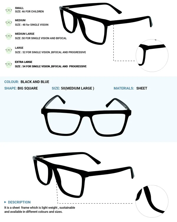 Black_Square_Shaped_Premium_Acetate_Full_Rim_Lightweight_Premium_Eye_Frames_For_Unisex_|_Blue_Ray_Zero_Power