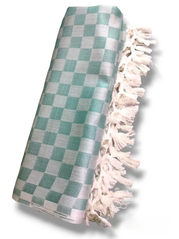 Dark_Bottle_Green_Very_Soft_Light_Weight_Bhagalpuri_Silky_Chadar