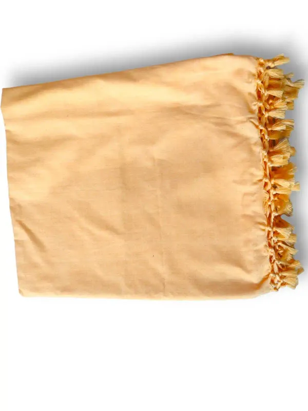 Yellow_Silk__Solid_Comfortable_Bhagalpuri_Dull_Shawl_Chadar_Travel_Purpose