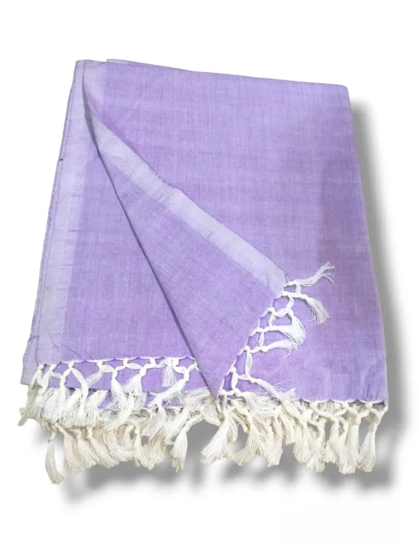 Purple_And_Yellow_Solid_Abstract_Single_Ac_Blanket_Silk_Bhagalpuri_Chadar_Pack_Of_2
