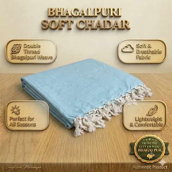 Best_Quality_Firoza_Plain_Traveling_Bhagalpur_Chadar